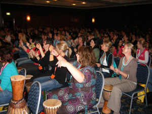 Pumpkin Patch Global Conference and Team Building Drumming Wollongong